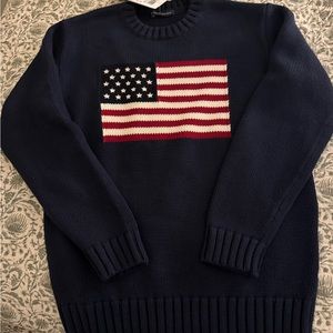Brandy Melville Flag Sweater
